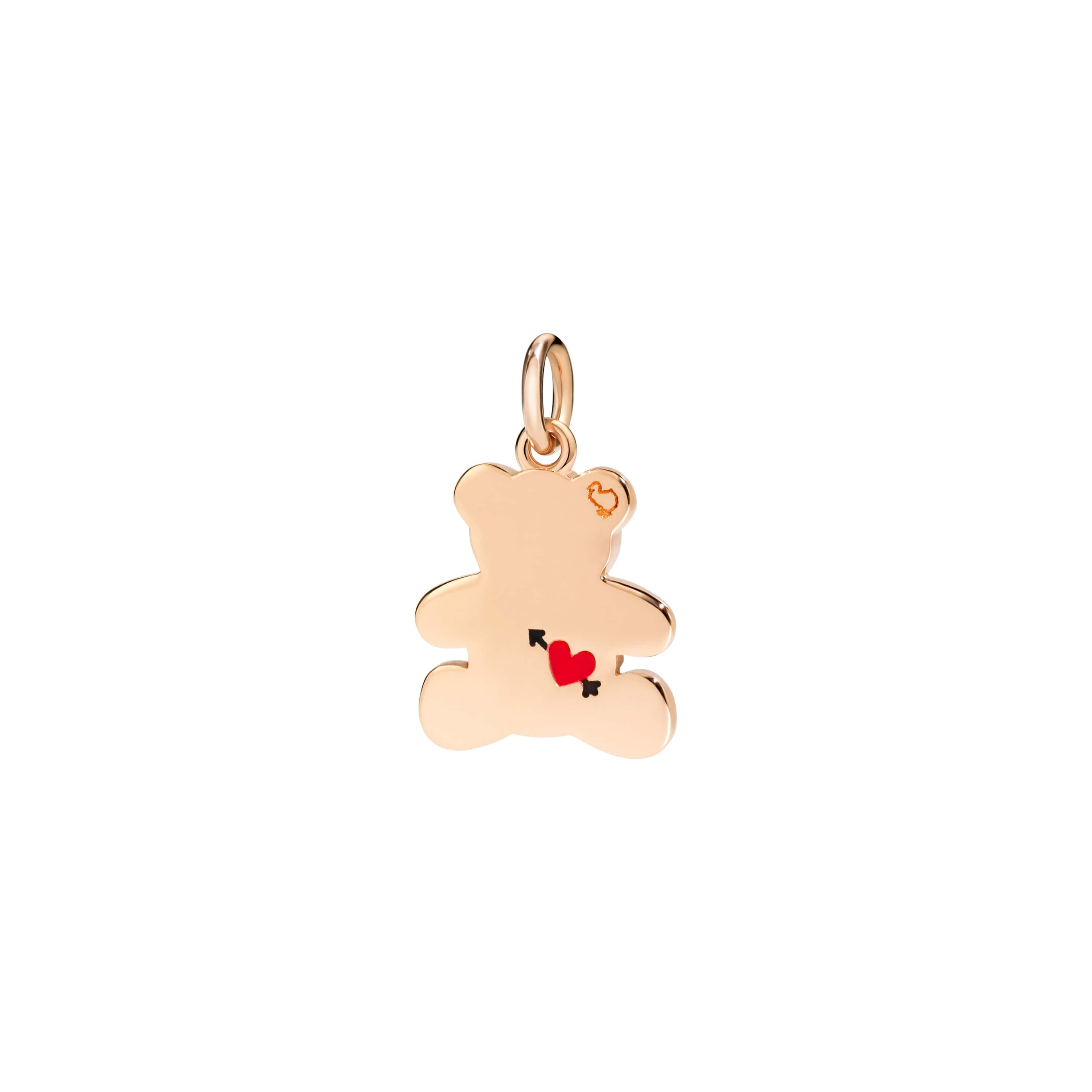 Ciondolo Dodo Orsetto Oro Rosa 9kt Diamanti DMORSO 9 BBBR K