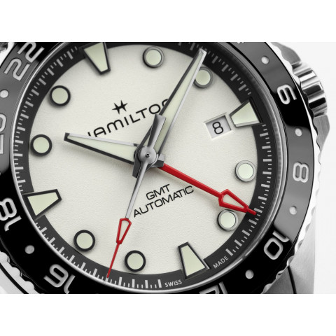 Khaki Navy Scuba GMT H82555150