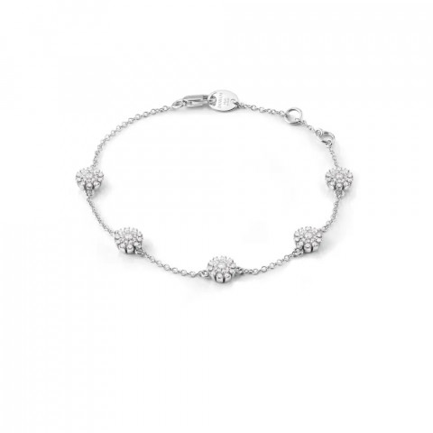 Margherita Bracciale  in oro bianco e diamanti 20089276