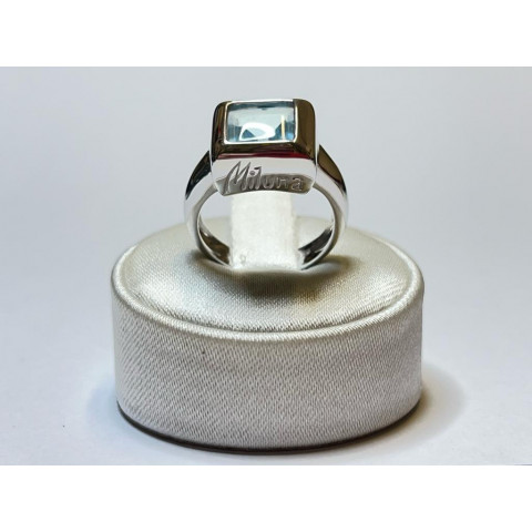 Anello topazio azzurro miluna clearance