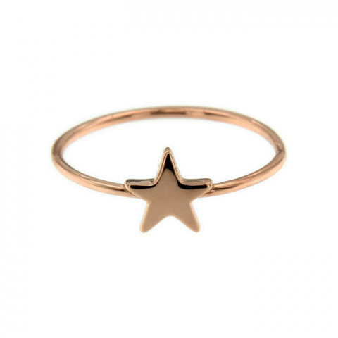 Anello Marco Gerbella Stella Oro Rosa 18 kt ST-AN-20-XR