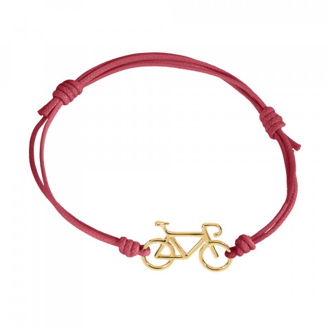 Bracciale Marco Gerbella Cordino Bicicletta Oro Giallo 