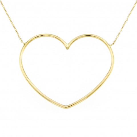 Collana Marco Gerbella Cuore Oro Rosa 18kt CF-CL-82-XG