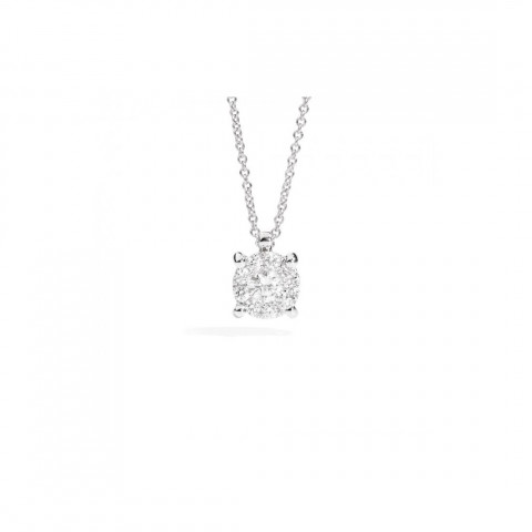 Recarlo Nodo D'Amore Collana Punto Luce