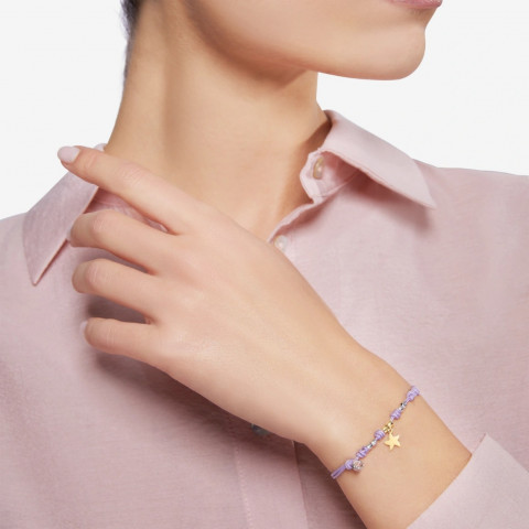 Bracciale Cordino Stellina