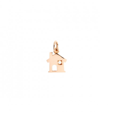 Ciondolo Casa Oro Rosa & Diamante Bianco Limited Edition