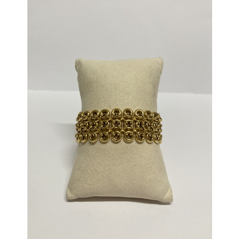 Nanis Bracciale "Ragno" oro giallo a ciambella