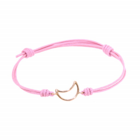 Bracciale Marco Gerbella Cordino Luna Oro Rosa LU-BK-11-XR