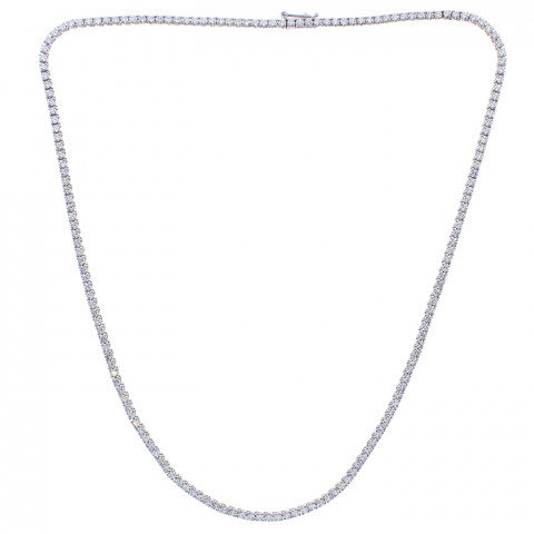 Veramore Girocollo Tennis in oro bianco e diamanti 20084870