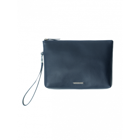 Pochette Blu Pelle Mod. 080501 Art. T0956