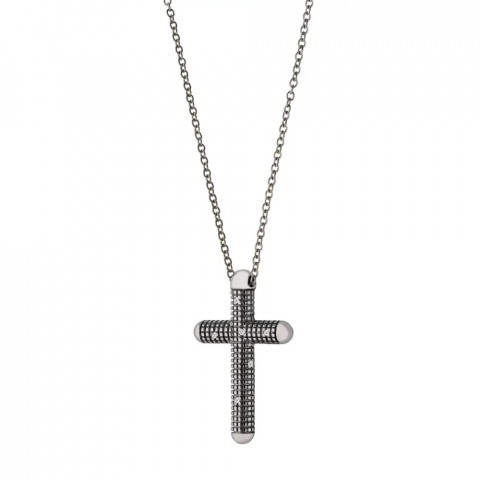 Metropolitan Collana in oro brunito e diamanti 20062159
