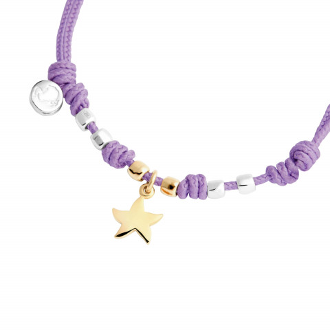 Bracciale Cordino Stellina