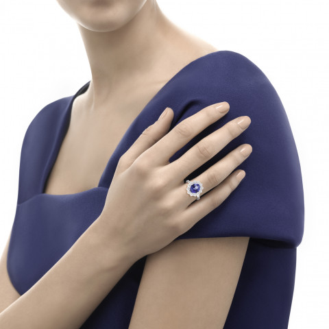 Recarlo Anniversary Anello Zaffiro Blu R79CC002/ZB035-14