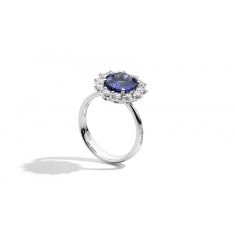 Recarlo Anniversary Anello Zaffiro Blu R79CC002/ZB035-14
