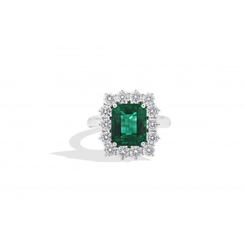 Recarlo Anniversary Anello Smeraldo