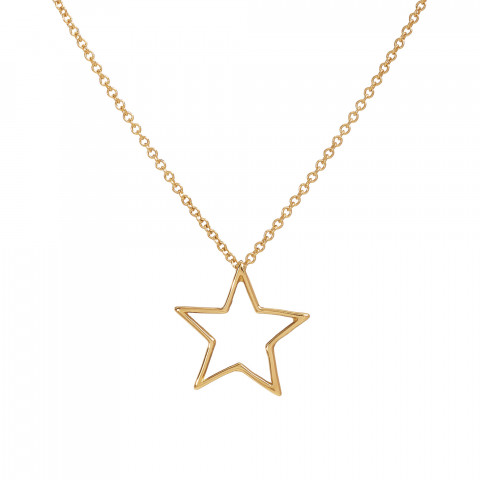 Collana Marco Gerbella Stella Oro Giallo 18 kt ST-CL-21-XG
